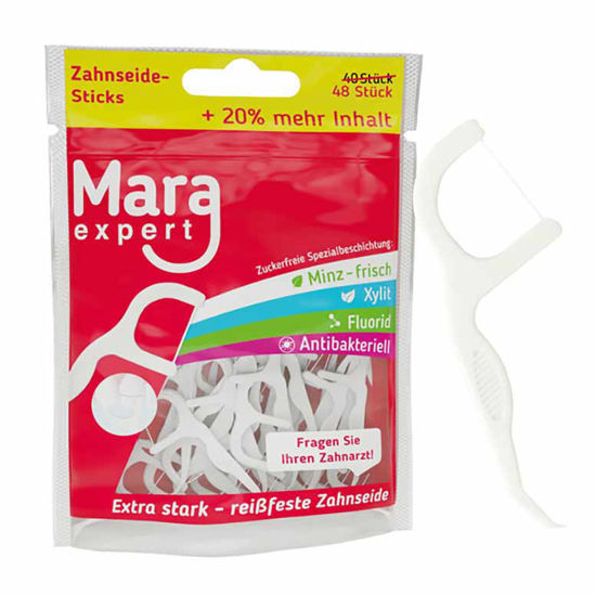 Mara Expert, zobna nitka z zobotrebcem