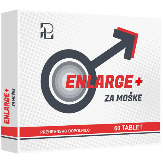 Enlarge + za moške, 60 tablet