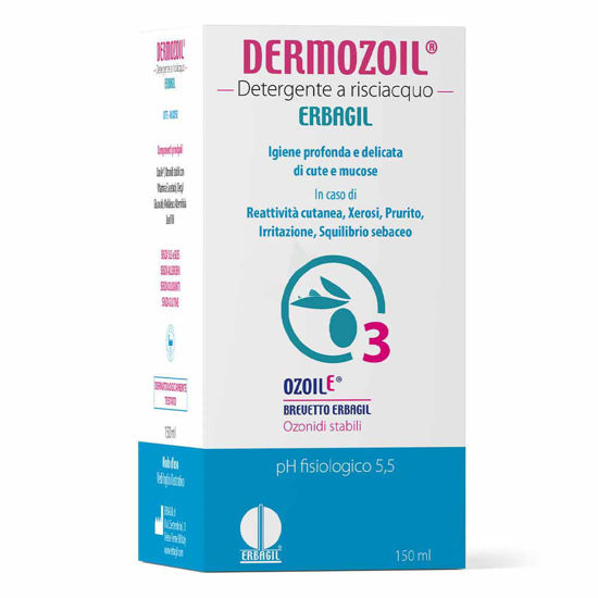 Dermozoil, čistilno sredstvo za spiranje proti srbenju in rdečici