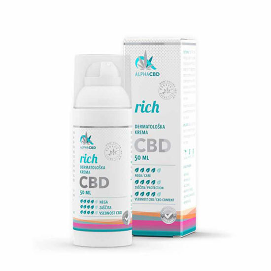 Favn Alpha CBD Green, dermatološka krema za obraz