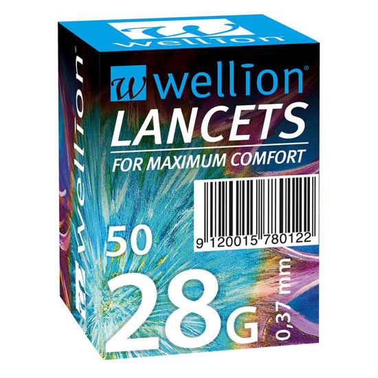 Wellion 28G, 50 lancet