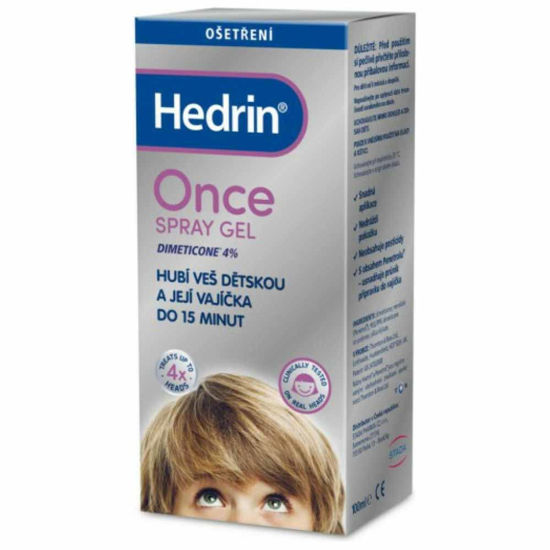 Hedrin Once, Liquid sprej gel