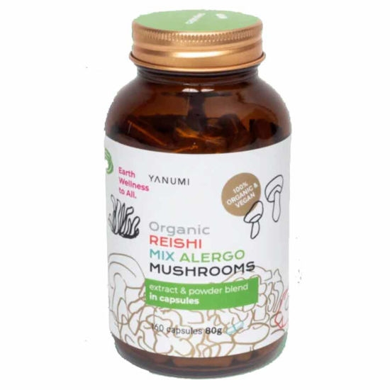Yanumi Alergo Mix, ekološka mešanica medicinskih gob
