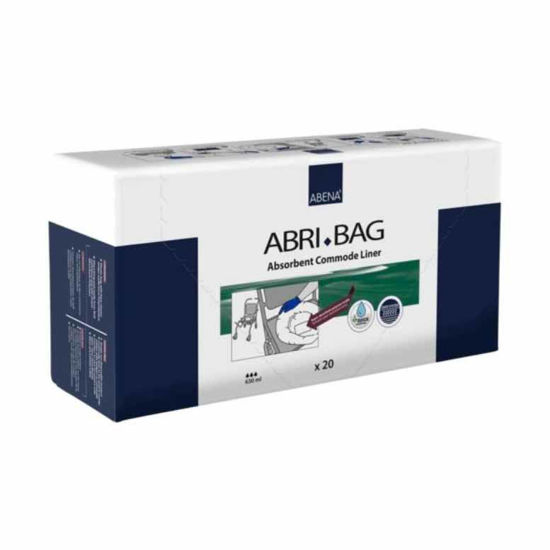 Abena Abri-Bag, vpojna vrečka za sobno stranišče