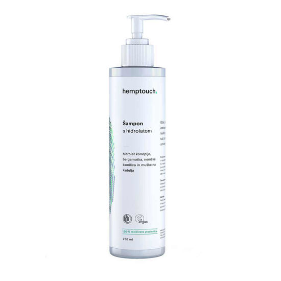 HempTouch šampon s hidrolatom, 250 mL