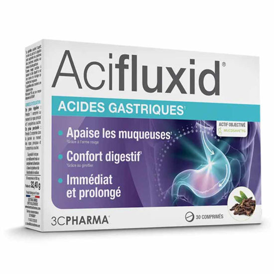 Acifluxid, želodčna kislina