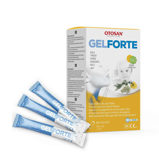 Otosan Forte gel za grlo - vrečke, 14x10 mL