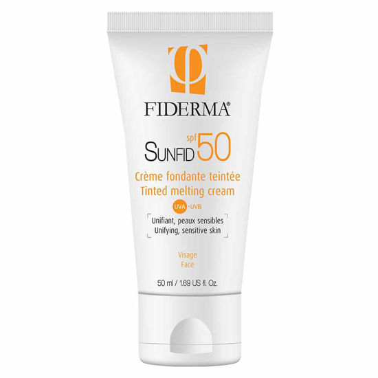 Fiderma Sunfid, temna obarvana zaščitna krema za občutljivo kožo