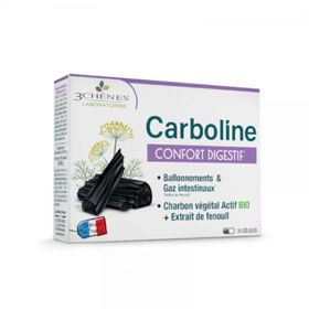 Slika Carboline oglje, 30 kapsul