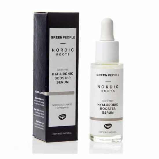 Green People Nordic Roots, intenzivno vlažilni serum s hialuronsko kislino
