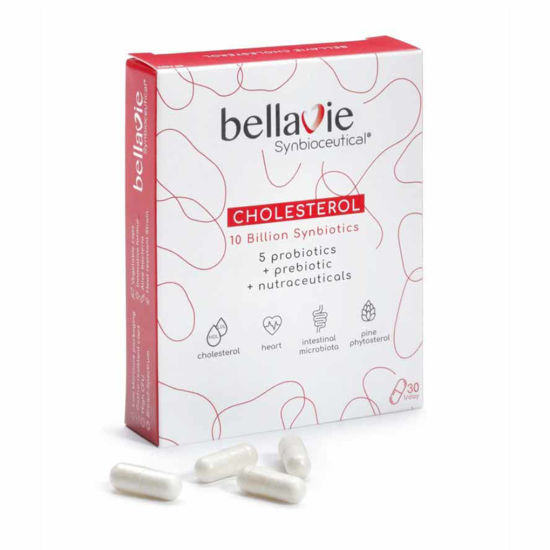 BellaVie Synbioceutical Cholesterol - vzdrževanje normalne ravni holesterola, 30 kapsul