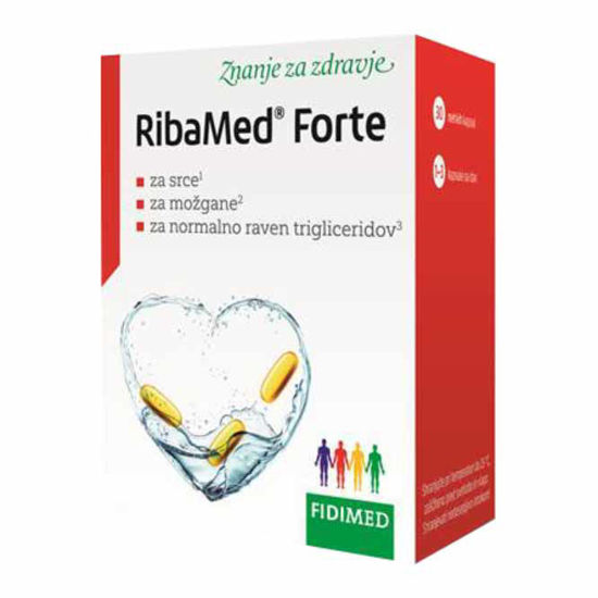 RibaMed Forte, z maščobnimi kislinami omega-3