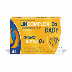 Slika LinComplex Baby kapljice za dojenčke, otroke, nosečnice in doječe matere, 8 mL