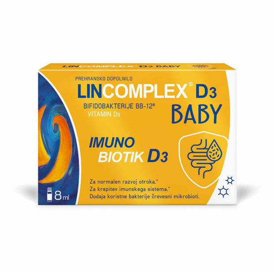 LinComplex Baby kapljice za dojenčke, otroke, nosečnice in doječe matere, 8 mL