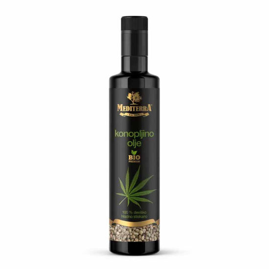 Mediterra, bio konopljino olje