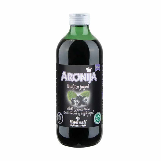 Mediterra bio aronija 100% sok