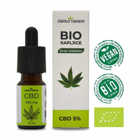 BIO CBD kapljice Darilo narave, 10 mL