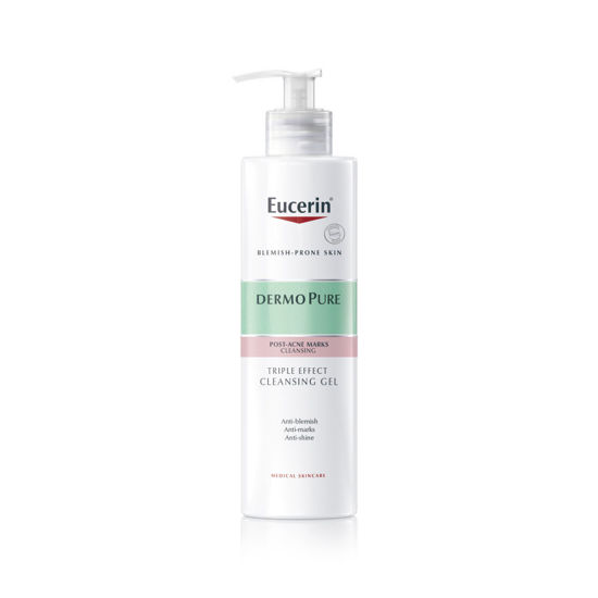Eucerin DermoPure čistilni gel za obraz in telo s trojnim učinkom