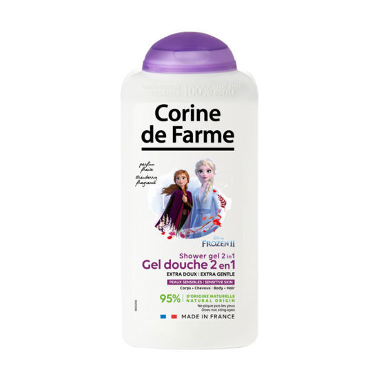 Corine de Farme Frozen Elza 2v1 otroški gel za umivanje, 300 mL