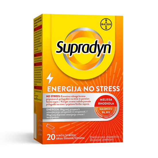 Supradyn Energija No Stress prašek v vrečicah