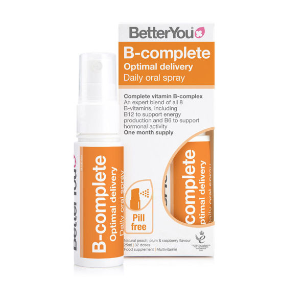 BetterYou B-complete ustno pršilo, 25 mL