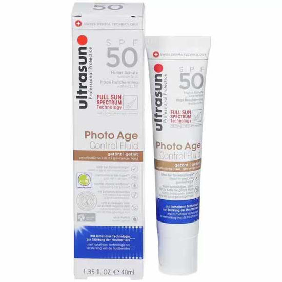 Ultrasun Photo Age Control obarvan fluid za zaščito pred soncem