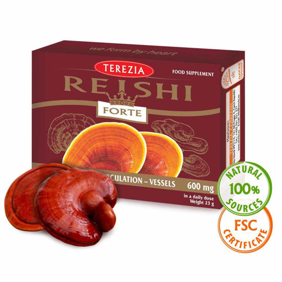 Terezia Reishi -  rejši ganoderma lucidum, 60 kapsul