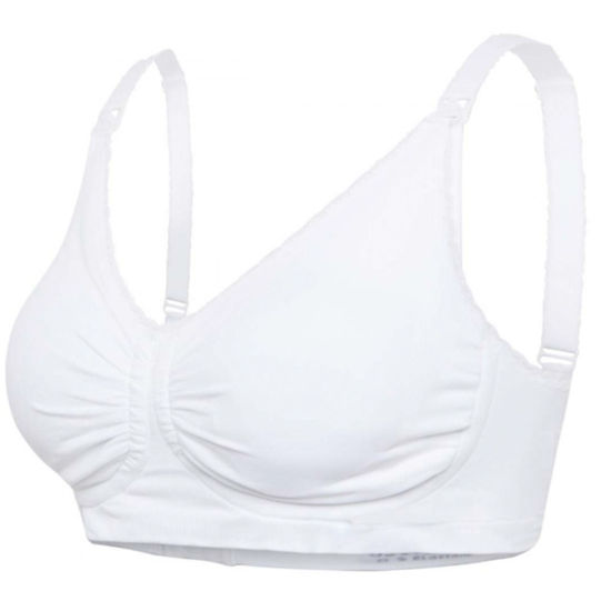 Carriwell Carri-Gel Padded podložen nedrček za dojenje s podporo, bel ali črn, M, L ali XL, 1 nedrček