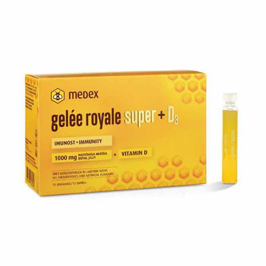 Gelee royale super fiole + D3, 10x9 mL
