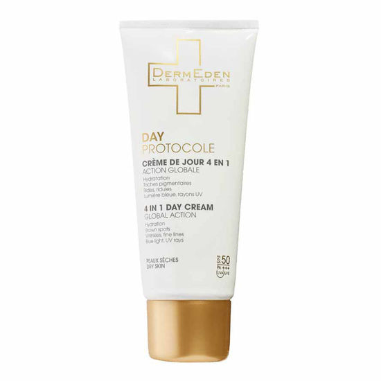 DermEden Anti-Age SPF 50 4in1 dnevna krema za normalno in mastno/mešano kožo, 50 mL