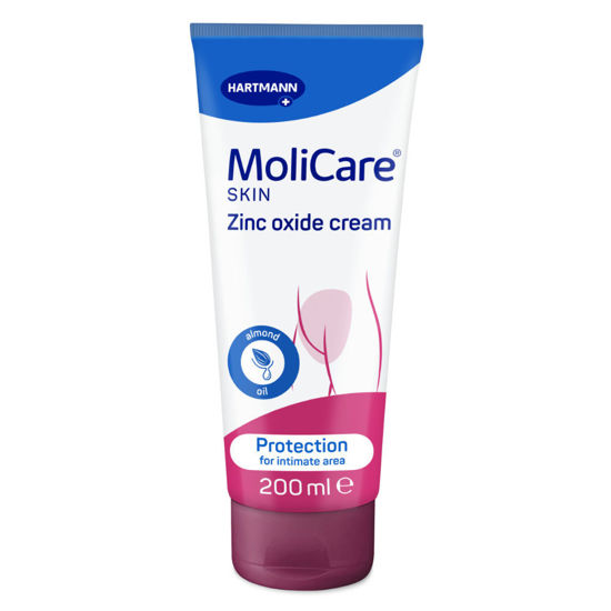 MoliCare Skin krema za zaščito kože s cinkovim oksidom, 200 mL