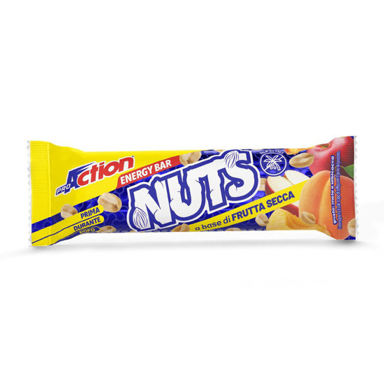 NUTS BAR 30g  enegrijska tablica z oreščki marelico in jabolkom