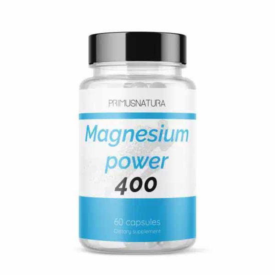 Primus natura Magnesium power 400, 60 kapsul