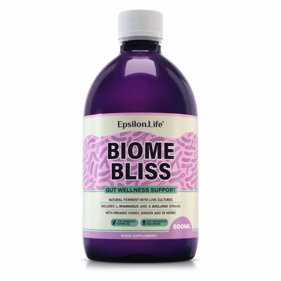 Epsilon Life Biome Bliss – podpora črevesju po 40. letu, 500 mL