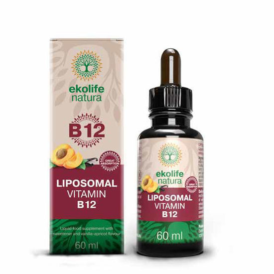 Ekolife natura Liposomski vitamin B12, 60 mL