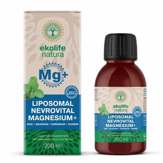 Ekolife natura liposomski Magnezij+, 200 mL