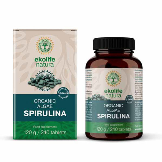 Ekolife Natura Bio spirulina, 240 tablet
