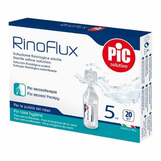 Rinoflux fiziološka raztopina, 20x5 mL