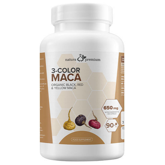Natura Premium 3-barvna organska maca