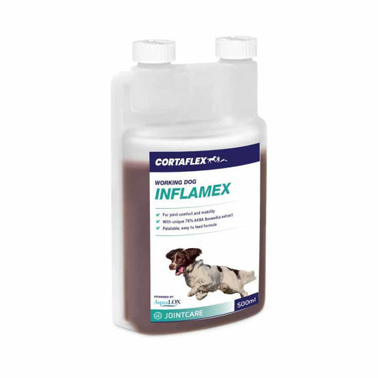 Canine Inflamex sirup z bromelainom ter juko,  500 mL