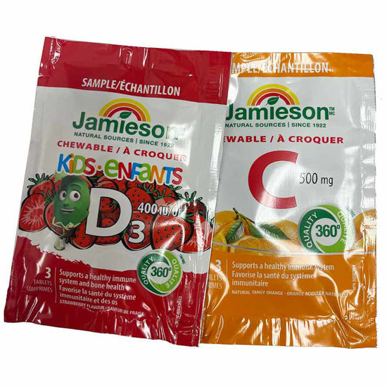 Jamieson vitamin D3  in C500 mg, 6 tablet (GRATIS IZDELEK)