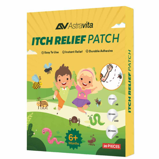 Itch Relief Patch obliži za po pikih insektov, 20 obližev