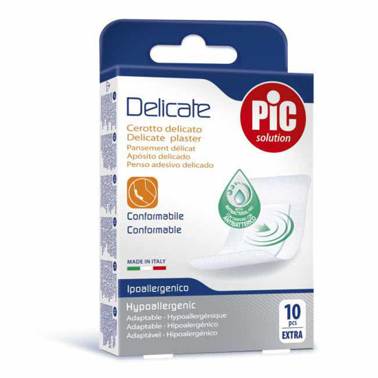 PiC Delicate antibakterijski obliž - velikost XL, 10 obližev
